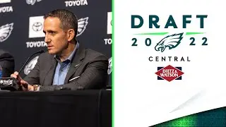 Howie Roseman Recaps Round 1 of the 2022 NFL Draft | Philadelphia Eagles Press Conference