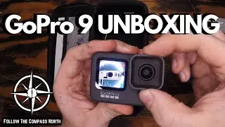 Opening the GoPro 9 and mounting on head strap.