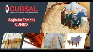 CURSAL TVM 700 CROSSCUTTING MACHINE in Tomatis Sawmill: tradition and craftsmanship in Woodworking