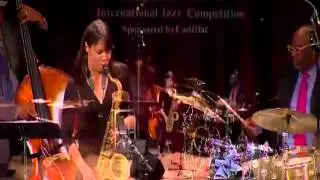 Melissa Aldana at Thelonious Monk Institute International Jazz Competition 2013 (First Price WInner)