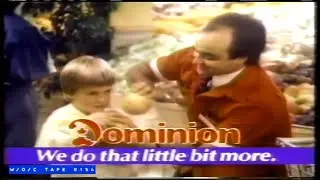 Dominion Grocery Stores Commercial - 1987