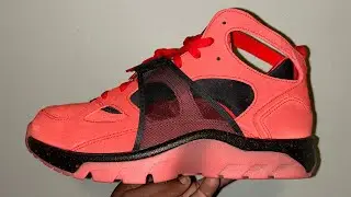 Nike Air Huarache Trainer 1 Challenge Red &ldquo;Glow in the Dark&rdquo; Stranger Things 