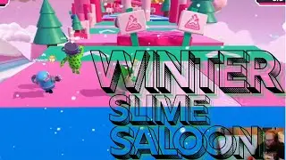 Fall Guys Custom Map | Course | WINTER SLIME SALOON | 498