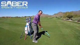 Saber Golf Technique Drill: Kids & 1.0 Routine by Craig Hocknull award winning coach and player.