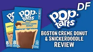 Boston Creme Donut & Snickerdoodle Flavored Pop Tarts?!?! | Diabetic Foodie #tastetest #diabetic
