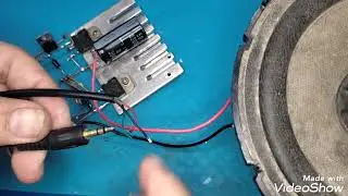 COMO FAZER AMPLIFICADOR CASEIRO COM TRANSISTOR TIP35 ESQUEMA SIMPLES