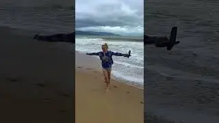 Погода в Нячанге ноябрь, волны в Нячанге, пляж в Нячанге в ноябре, Нячанг в ноябре, happy wife