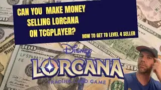 Как я достиг 4-го уровня продавца на TCGPlayer, продавая карты Disney Lorcana.