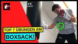 Boxen f&uuml;r Anf&auml;nger: Diese 7 &Uuml;bungen MUSST Du am Boxsack trainieren!