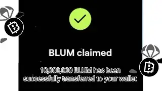 Получите $BLUM как можно скорее и заработайте больше || Узнайте, сколько вы стоите || PT Farming ...