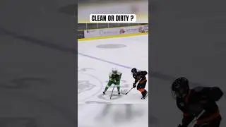 Clean or dirty? #cellyentertainment #hockey #hit #clean #dirty #minorhockey #short #shorts