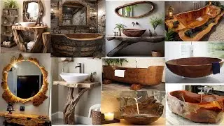 The Timeless Elegance and Natural Beauty of Solid Wood Bathroom Sink and Bathtub Vanities