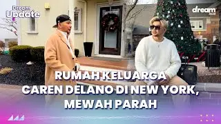 Mengintip Rumah Keluarga Caren Delano di Kawasan Elite Amerika, Mewah Parah!