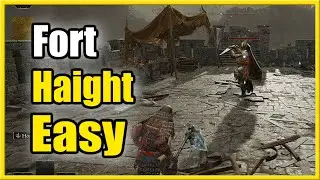 How to Beat Fort Haight in 2 Minutes and defeat Godrick Knight (Easy Method)
