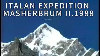 Italian expedition Masherbrum II , 1988