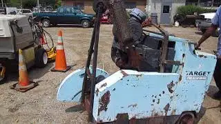 Target Pro 65 III Diesel Concrete saw