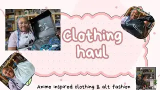 Clothing haul / stitch spring anime clothing, killstar alt fashion & TikTok shop finds