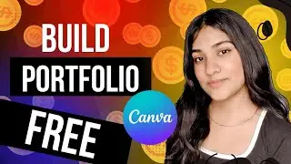 How to Create a Professional Video Editing Portfolio for FREE | Portfolio on Canva | By Pari Jain