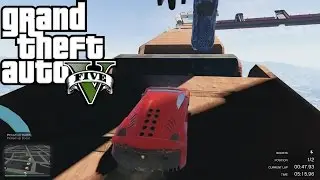 SKY STUNT ( GTA 5 ) Funny moments #44