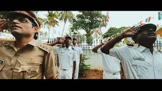 Flag Hoist in Custom House | Pondicherry | Pondy Diaries