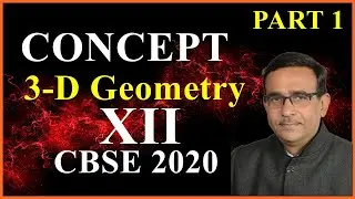 Direction cosines and Direction Ratios of a Line Class 12th maths Chapter 11