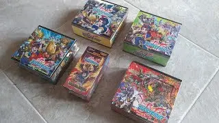 Lets Open Buddyfight Booster Boxes by Bushiroad ...what on earth are these!?