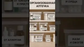 Организация аптечки 🌿🧡 #minimalism   #health #порядокваптечке #чистота #art #home