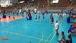 Menores Femenino - Div Oro - 3ro - Potros vs Speed Voley A