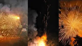 Fireworks Fatima Matha Church Anappara Festival 2024
