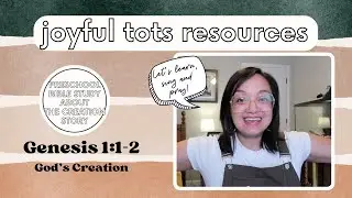 TODDLER/PRESCHOOL BIBLE CLASS /Genesis 1:1 God's Creation #preschoolministry