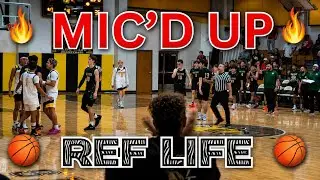 🎙️MIC'D UP Basketball Officiating:  2026 Texas Rivalry Showdown | Sergio Hernandez | InCity HotSpots