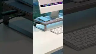 Transform Your Workspace With A 6-In-1 Monitor Stand | Laptop Stand #shorts
