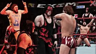 Team Hell No Wins the Tag Team Titles feat. Modded Entrance/Victory Scene (WWE Extreme Rules 2K18)