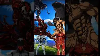 VENOM VS ATTACK ON TITAN #attackontitan #venom