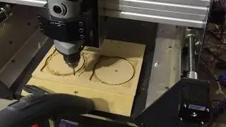 CNC Router Hobby - 3 axe, 4 motoare, freza 400W