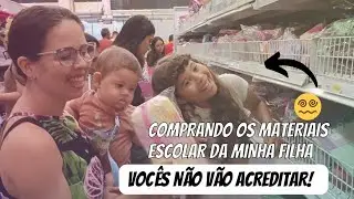 ✨ Comprinhas de Material Escolar | Volta às Aulas / vocês não vão acreditar nesses preços 😱