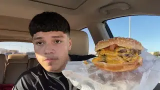 Burger Kings Quad Stacker Food Review