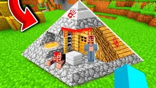 Construí CASAS ILEGALES en MINECRAFT😱