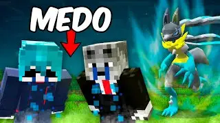 N&Atilde;O TENHAM MEDO... &Eacute; S&Oacute; O MEU MEGA LUCARIO Z NO MINECRAFT PIXELMON