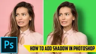 Add Shadow to a Person in Photoshop using the Refine Mask Tool