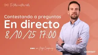 🔴 EN DIRECTO &iexcl;Resuelve dudas laborales y de Seguridad Social con Jorge! 8/10/25 a las 17:00