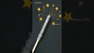 Easy crackers diy crafts for kids / Diwali #diy #youtubeshorts #shorts #diwali