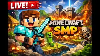 Minecraft SMP LIVE 24/7 | Public Java + Bedrock Server #live #minecraft #2