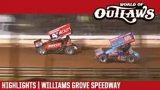 Гонки World of Outlaws Craftsman Sprint Cars на автодроме Williams Grove Speedway, 29 сентября 20...