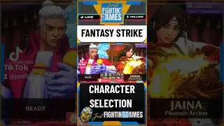 Fantasy Strike Character Selection #justfightinggames #jfg #fyp #fypシ #tiktok