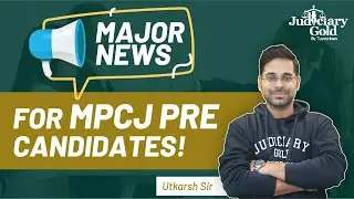 BIG Update for MPCJ Pre Candidates 2022 | MPCJ Exam Preparation 2022