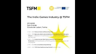 Creative Europe VGs & Immersive Content - Panel & presentation @TSFM  vol.  8
