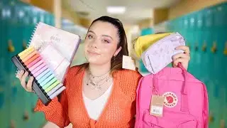 énorme haul back to school : fournitures pour l'unif 2022 + concours 🛍💝