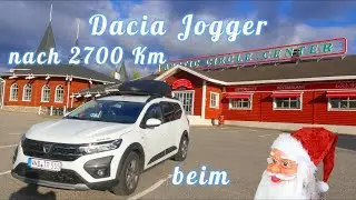 Rovaniemi, Santa Claus Village Dacia Jogger im Weihnachtsdorf  am Polarkreis  Teil 3 🎅🎄