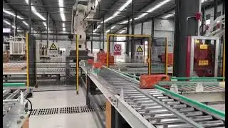 Fully automatic orange packaging